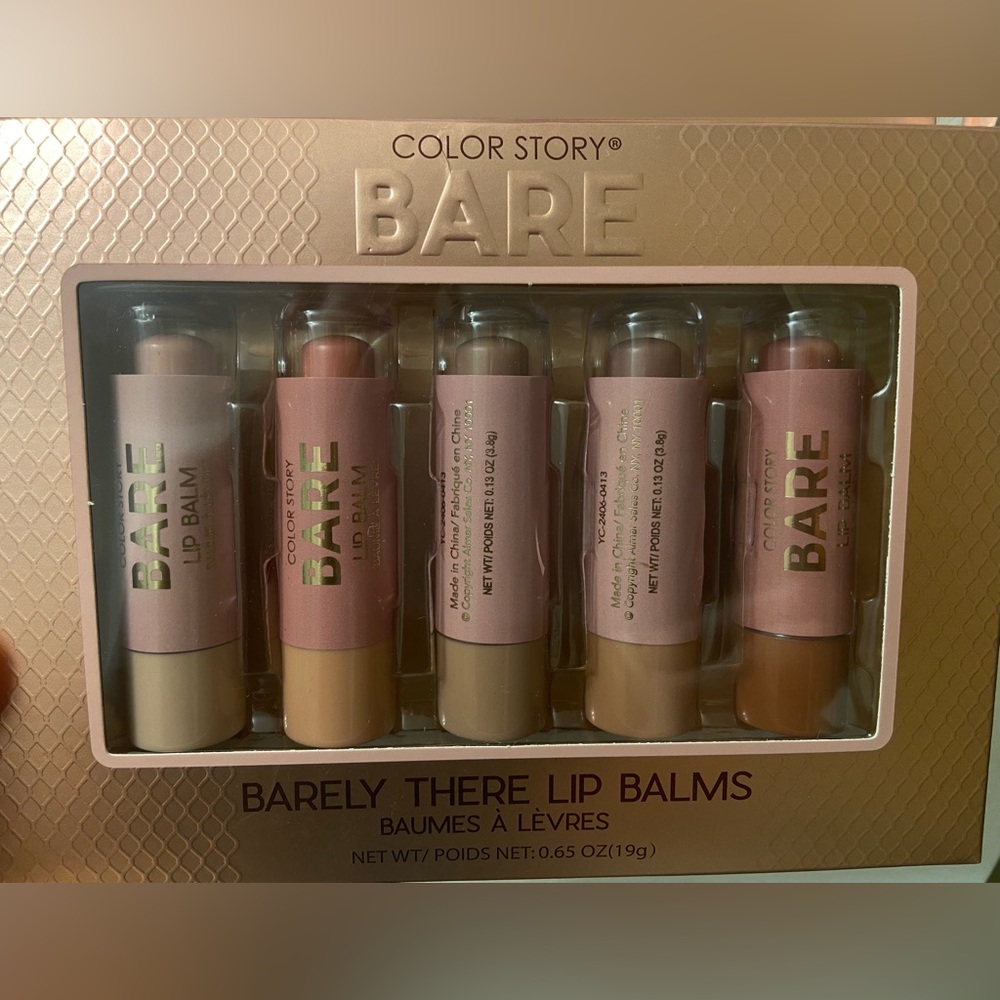 Bare lip balms nude